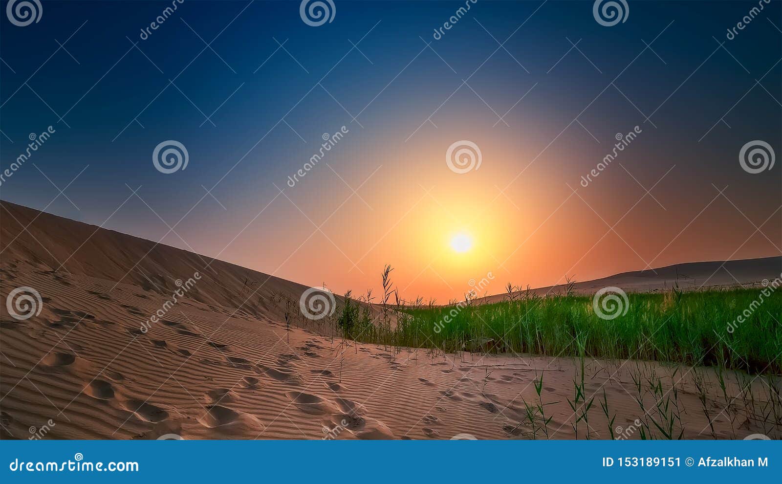 beautiful sunrise in dammam saudi arabia desert
