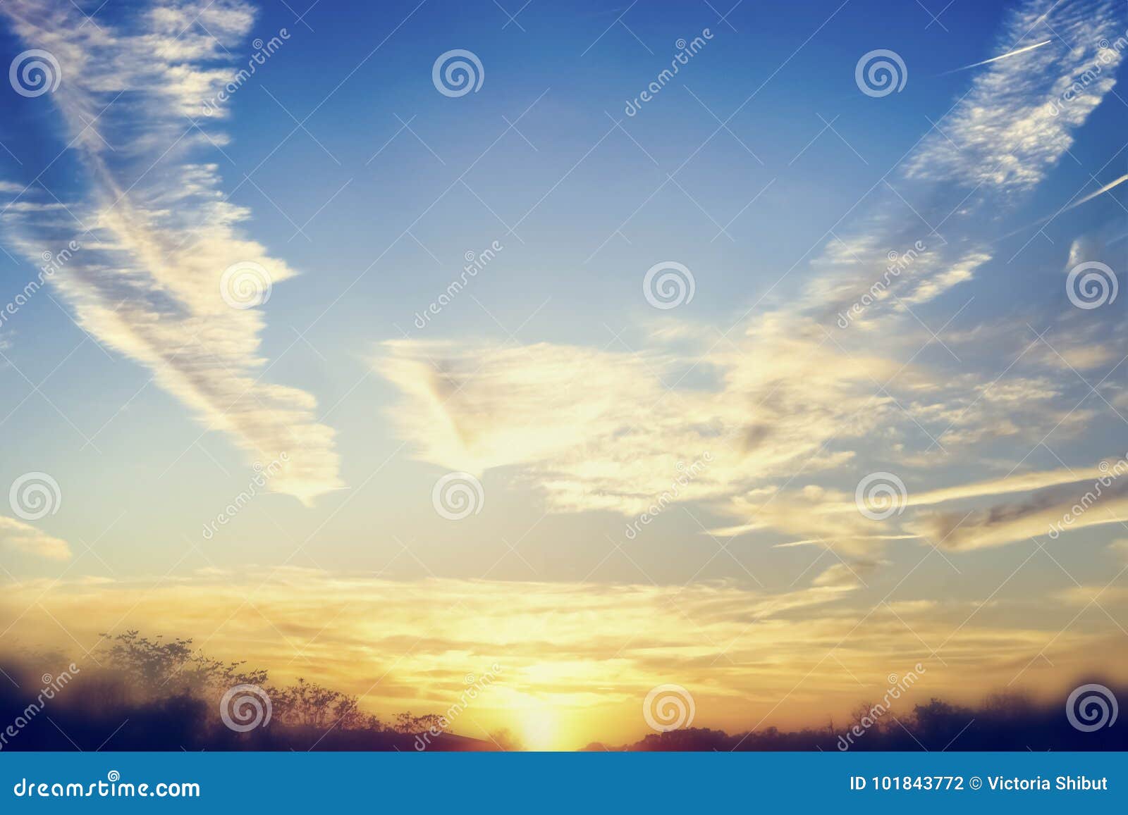 dawn sky background