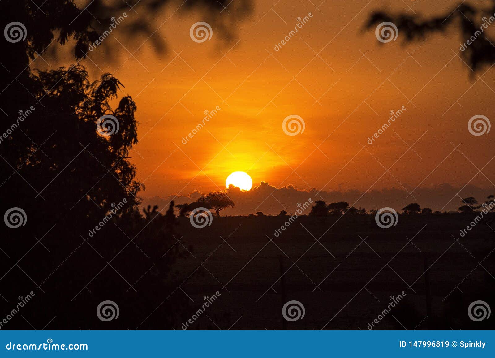 Beautiful Sunset Landscape For Wallpaper Stock Image Image Of