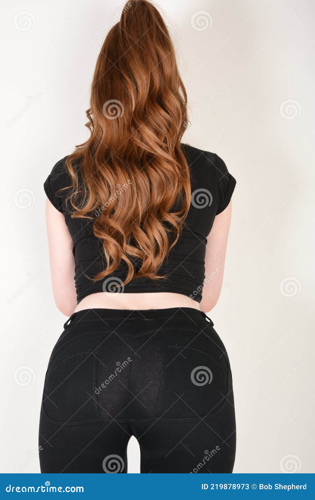 Redhead bubble butt
