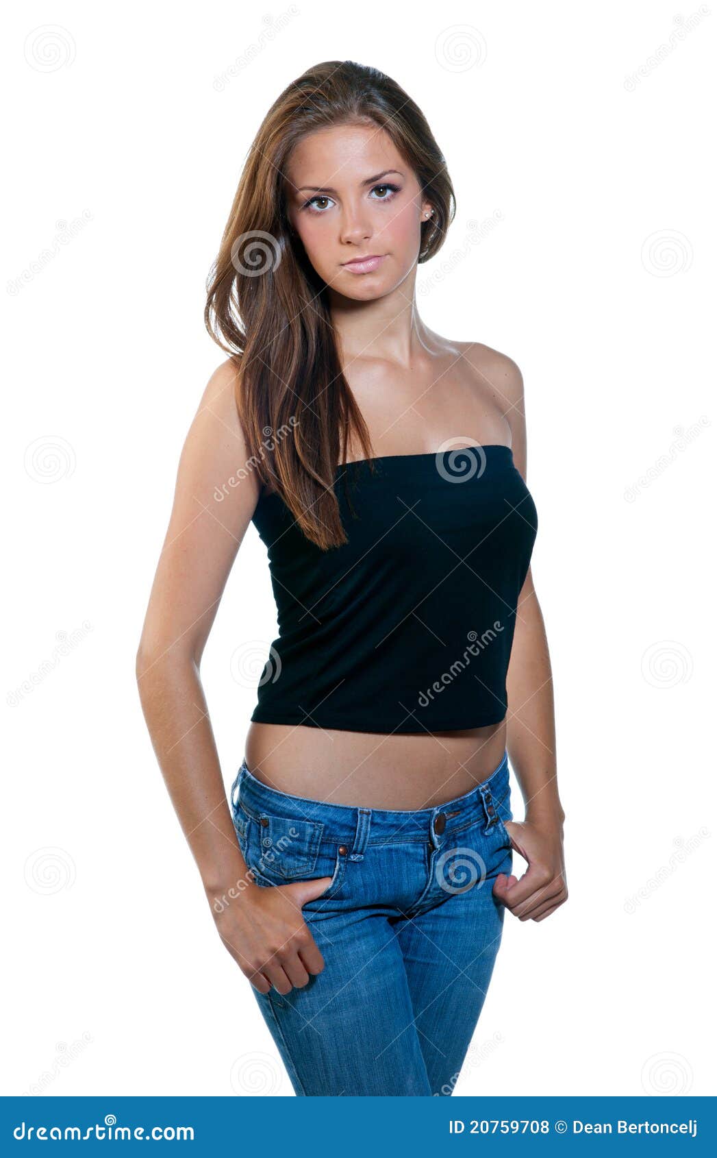 Beautiful teen girl stock photo. Image of background - 20759708
