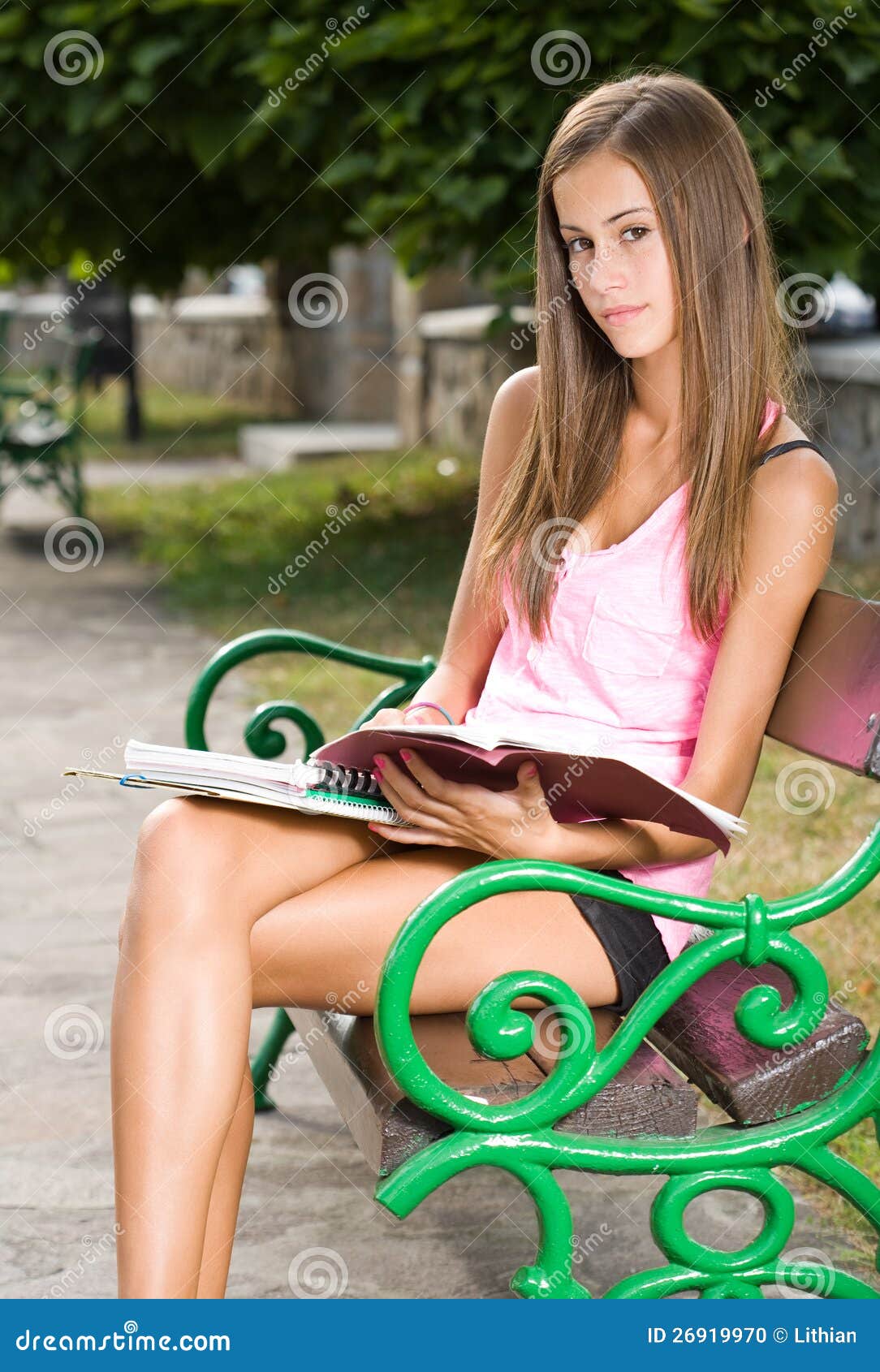 Beautiful Teen Student Girl. Stock Photo - Image: 26919970