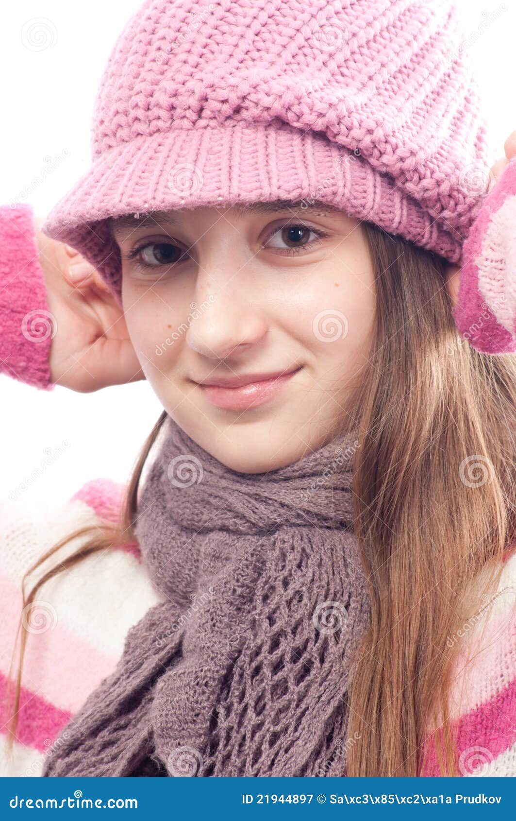 Beautiful Teenage Girl in Autumn Clothes Stock Image - Image of modern ...