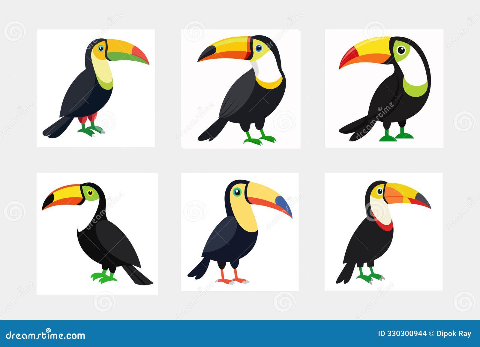 a beautiful toucan bird  art 
