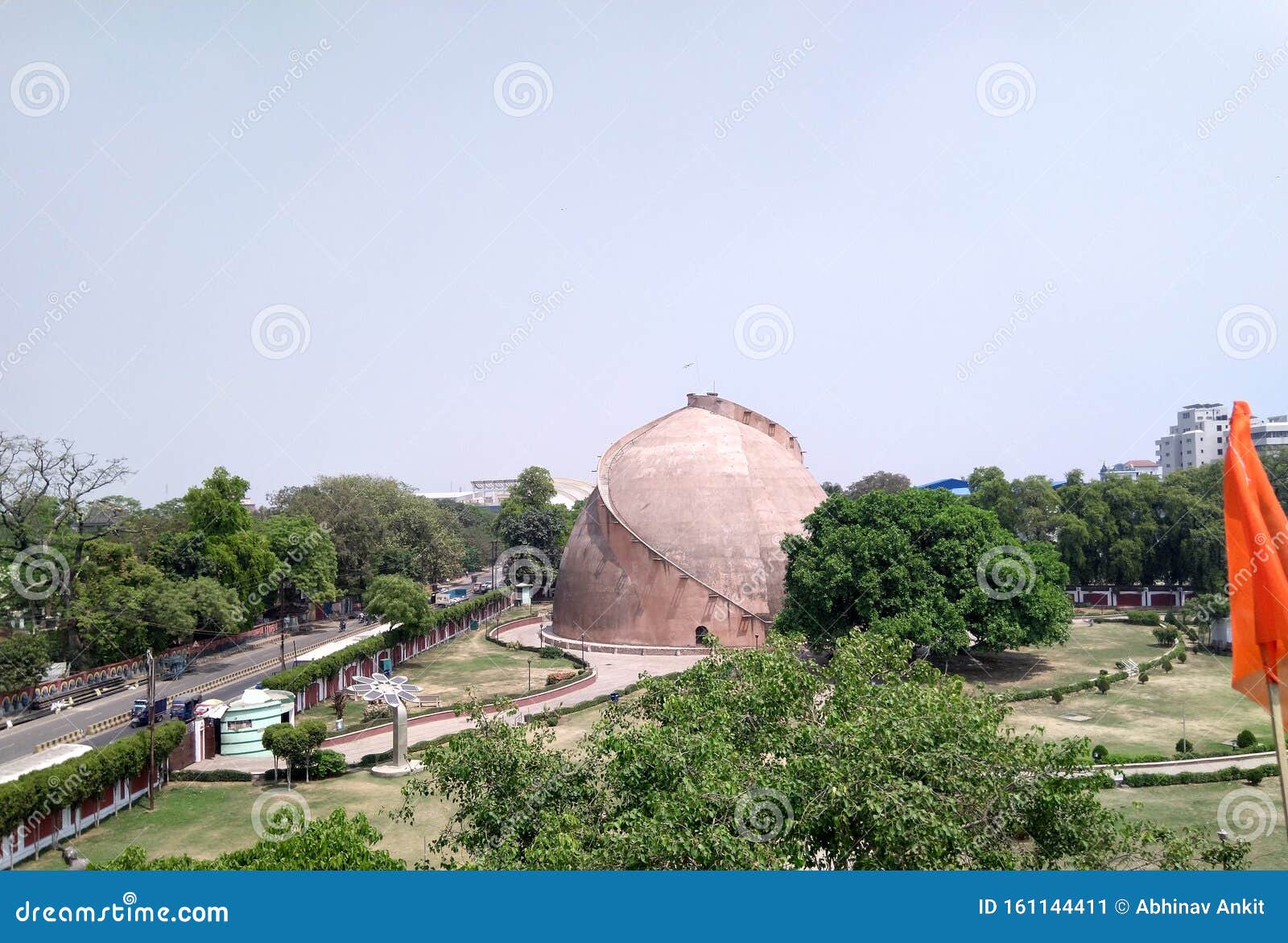 Beautiful View of Golghar, Patna, Bihar, India Stock Image - Image of city,  grainery: 161144411