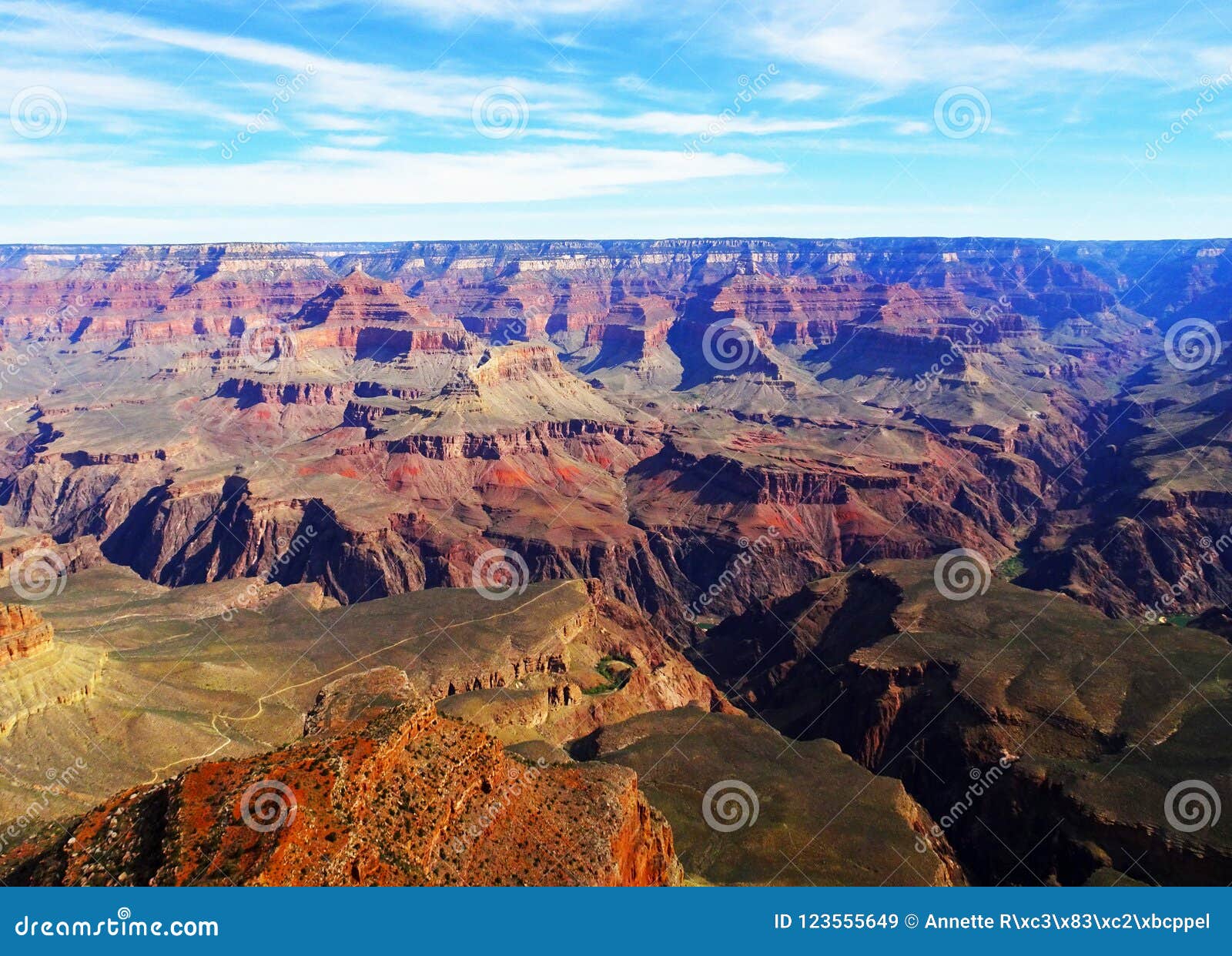 Beautiful View of Grand Canyon in Arizona in the USA Stock Image ...