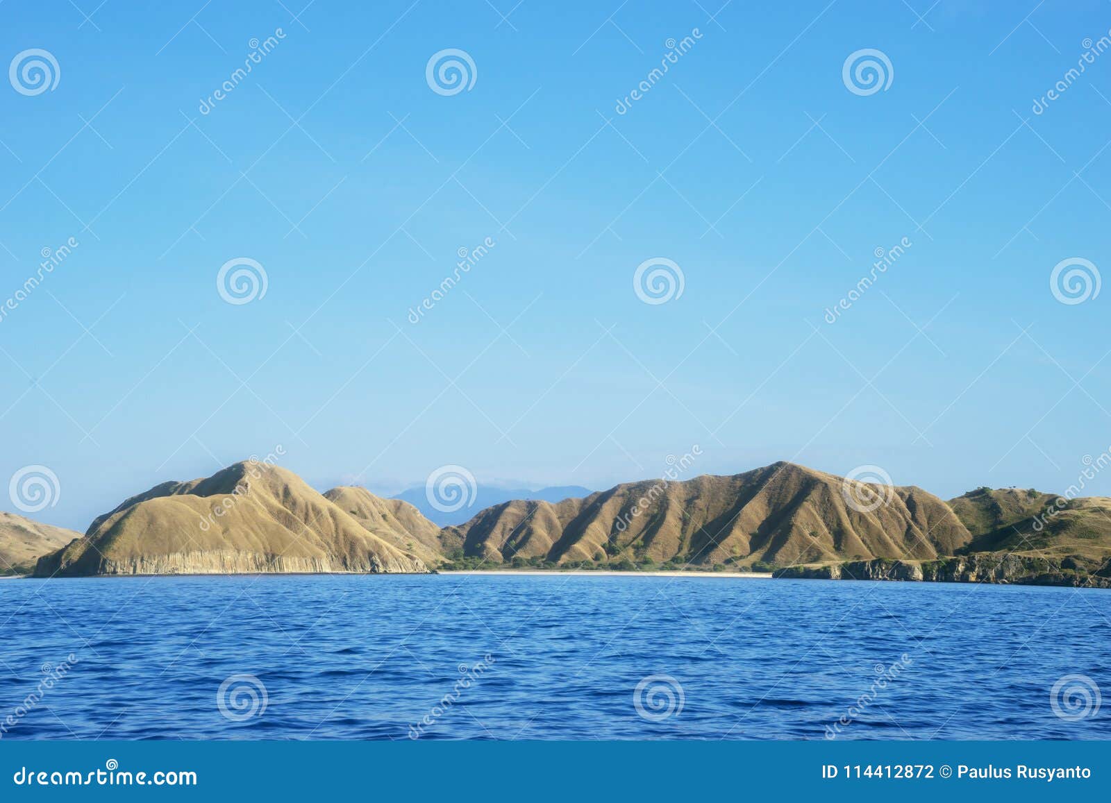 beautiful view of padar island