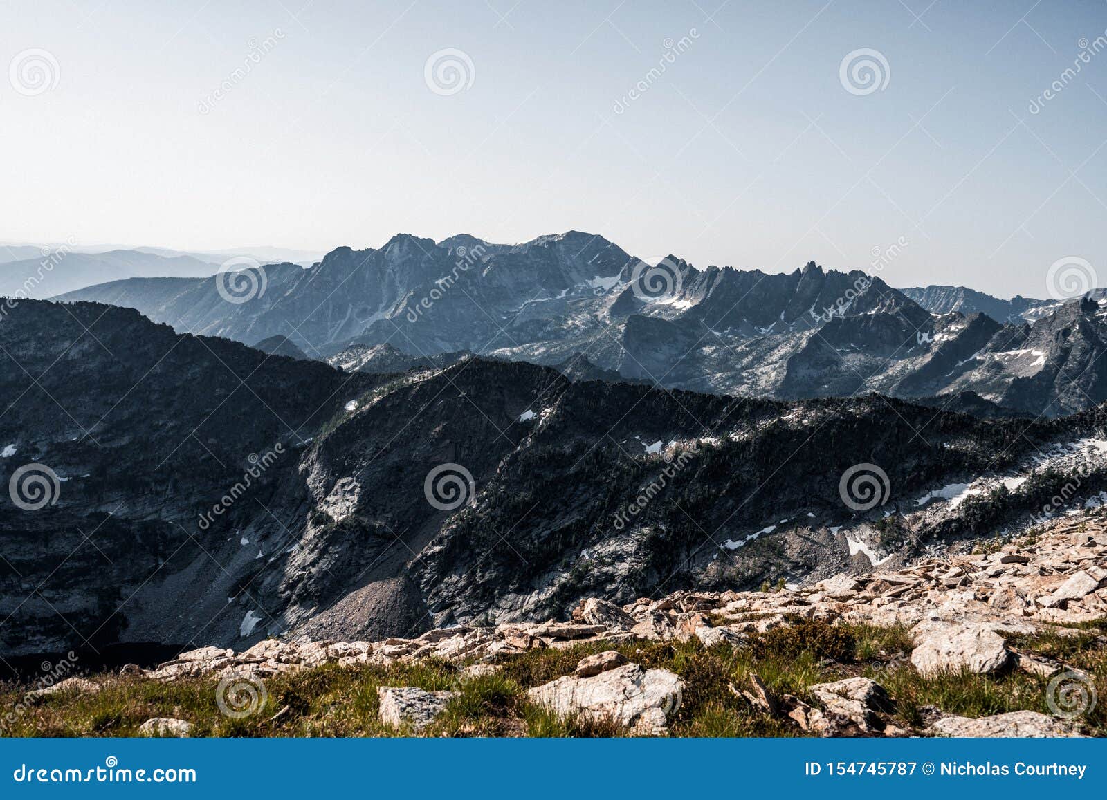 the beautiful bitterroot mountains of montana.