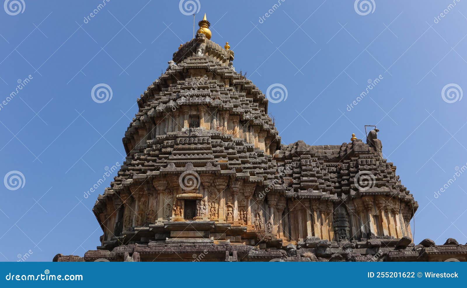 beautiful view of sri vidya shankara temple, sringeri, karnataka, india