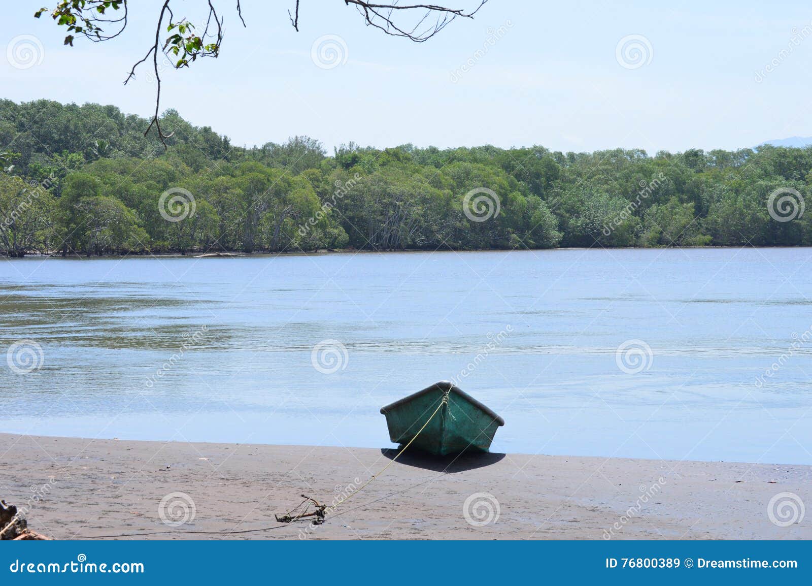 beautiful view on tivives, costa rica