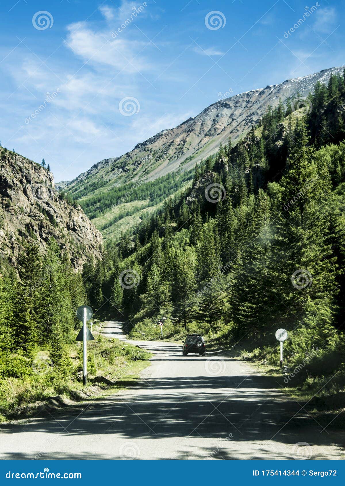 Natures perspective landscape