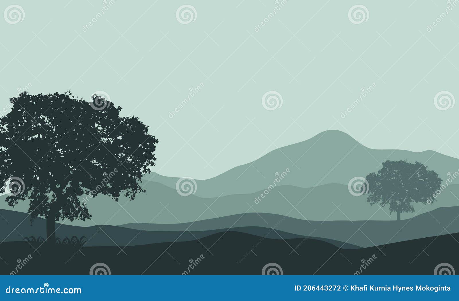 beautiful views of trees and mountains in the countryside. 