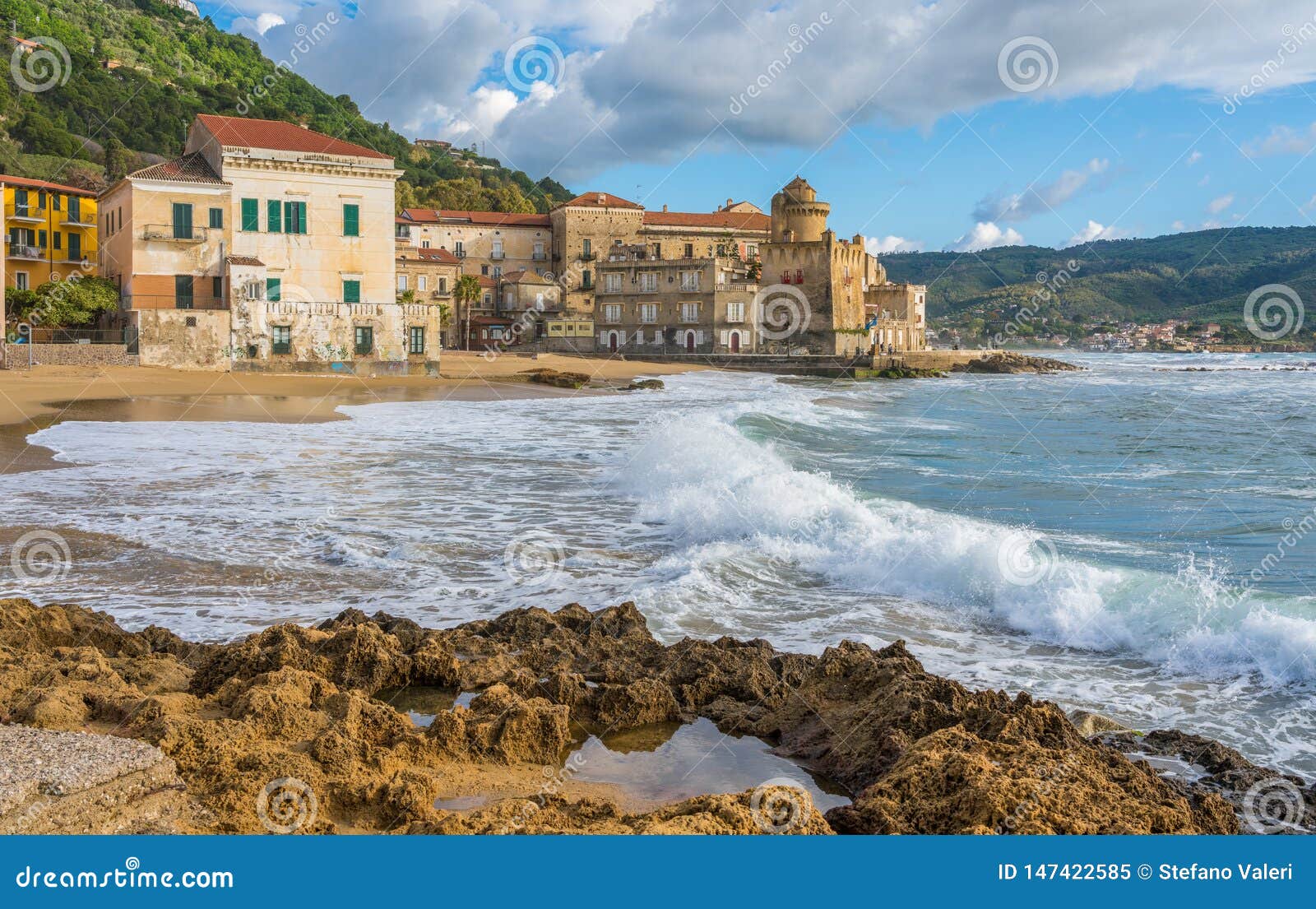 The Beautiful Village of Santa Maria Di Castellabate, Cilento, Campania ...