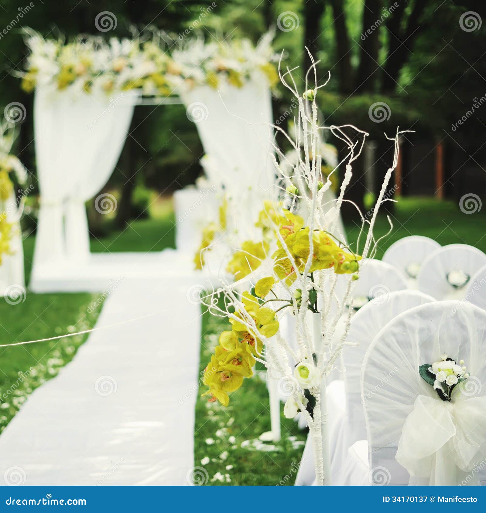 Beautiful wedding ceremony stock image. Image of wedding 34170137