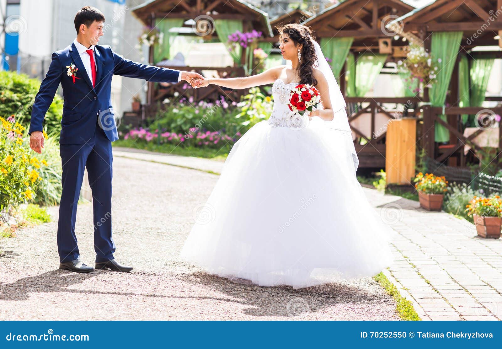 Beautiful wedding dance stock photo. Image of model, dress 70252550