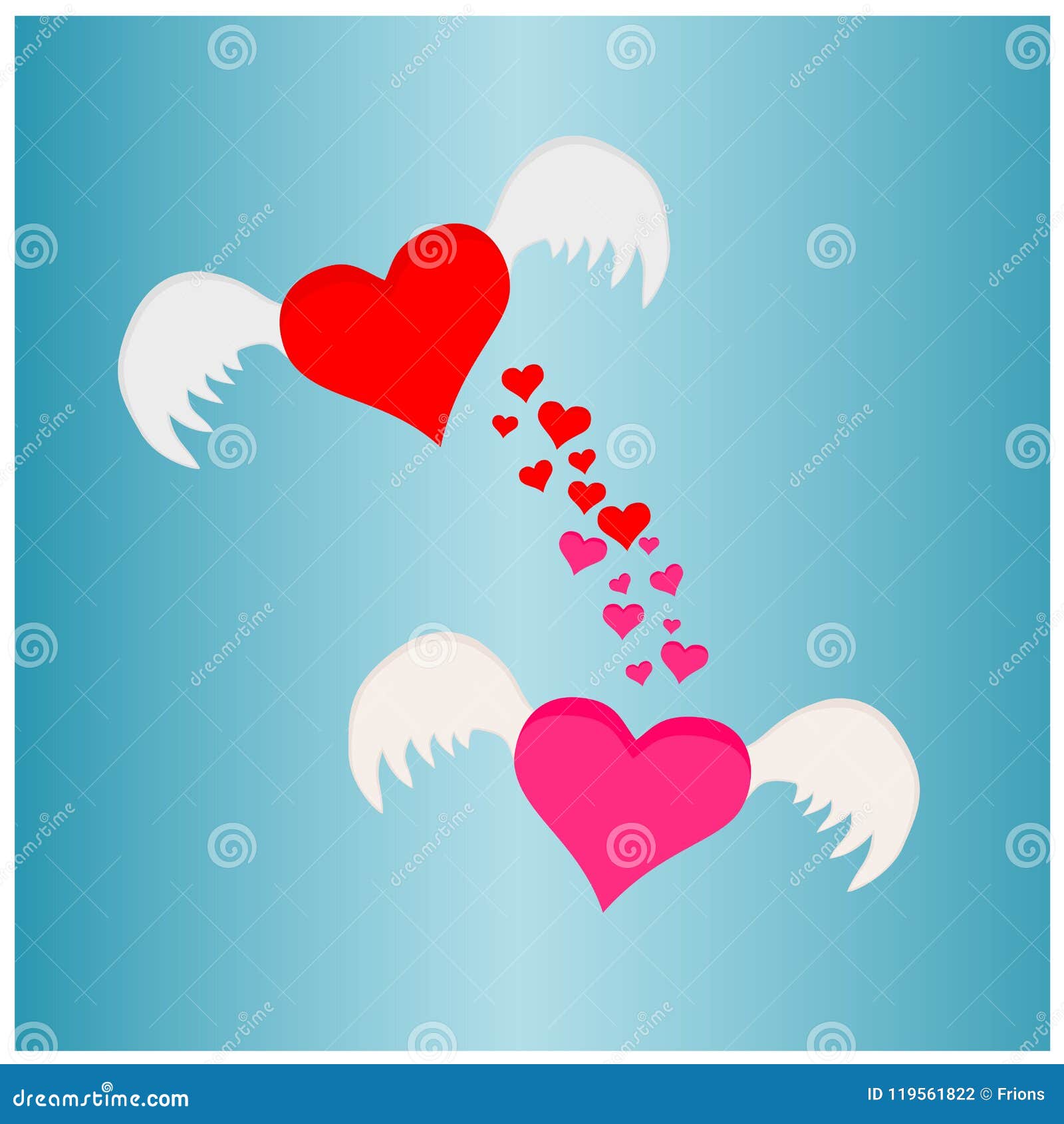 Beautiful Wing Hearts Love Concepts Stock Vector Illustration Of Valentine Love Beautiful Wing Hearts Love Concepts Stock Vector Illustration Of Valentine Love