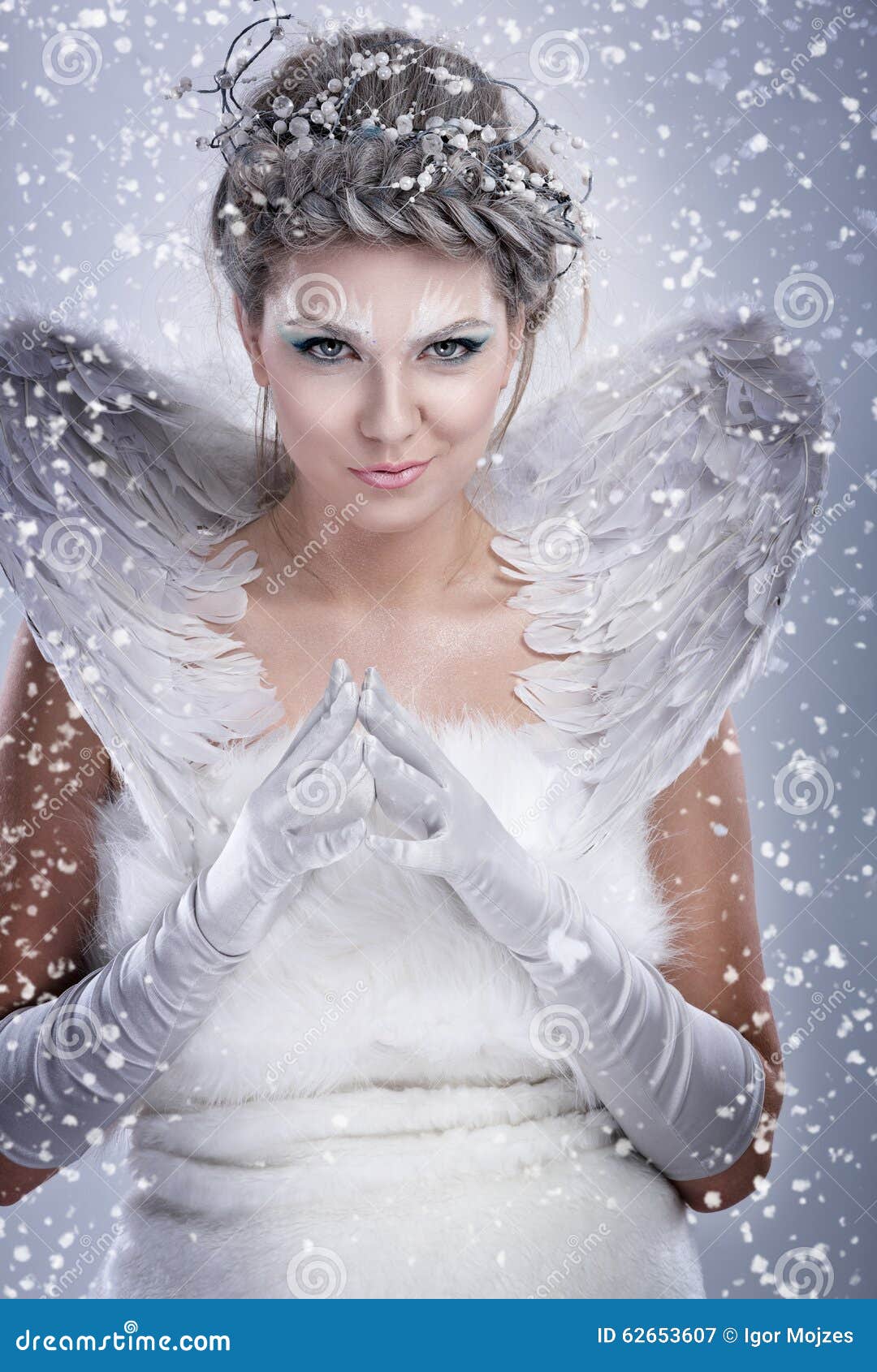 Beautiful winter woman stock image. Image of sensual 