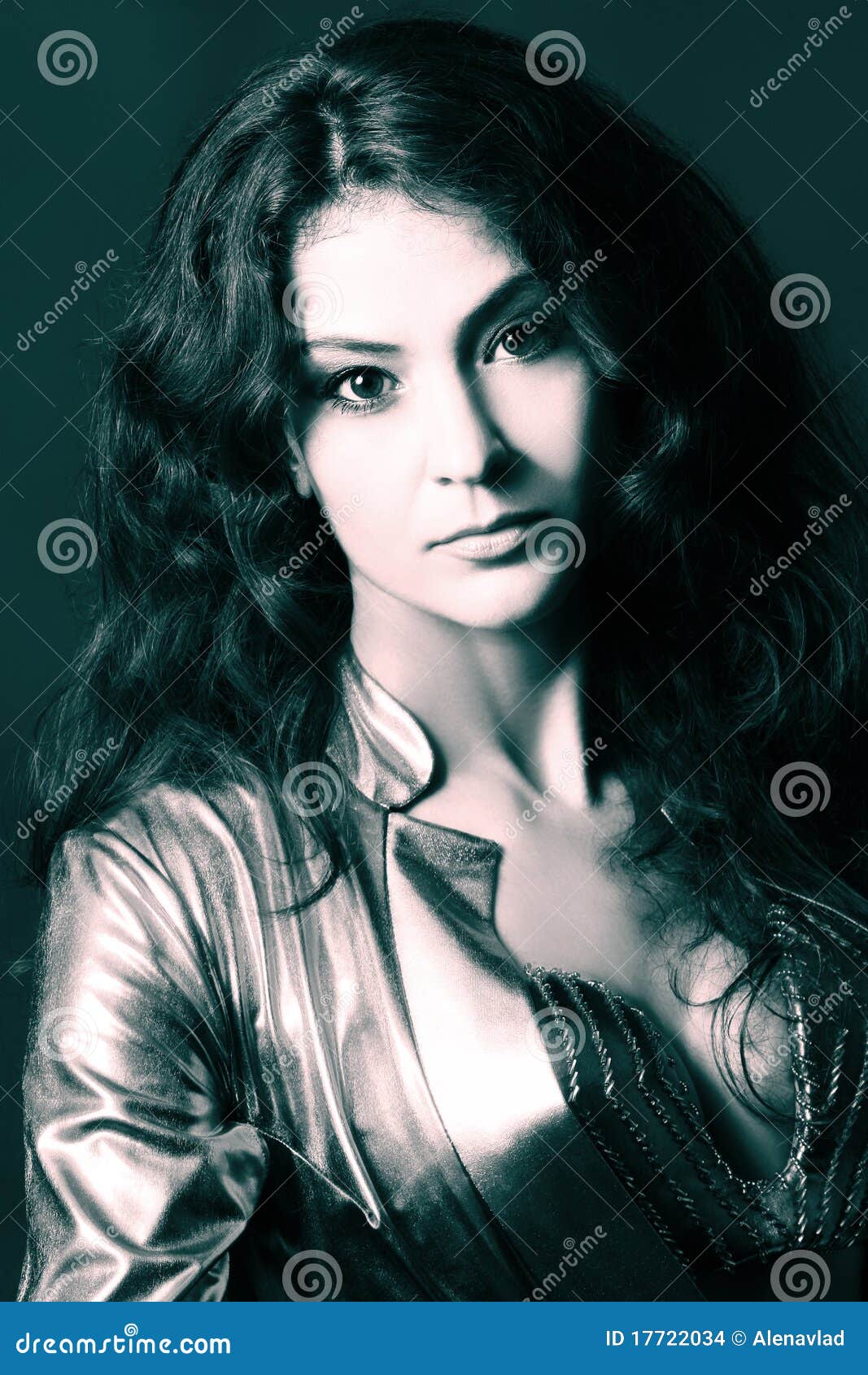 Beautiful Woman. Attractive Brunette Stock Photo - Image of closeup