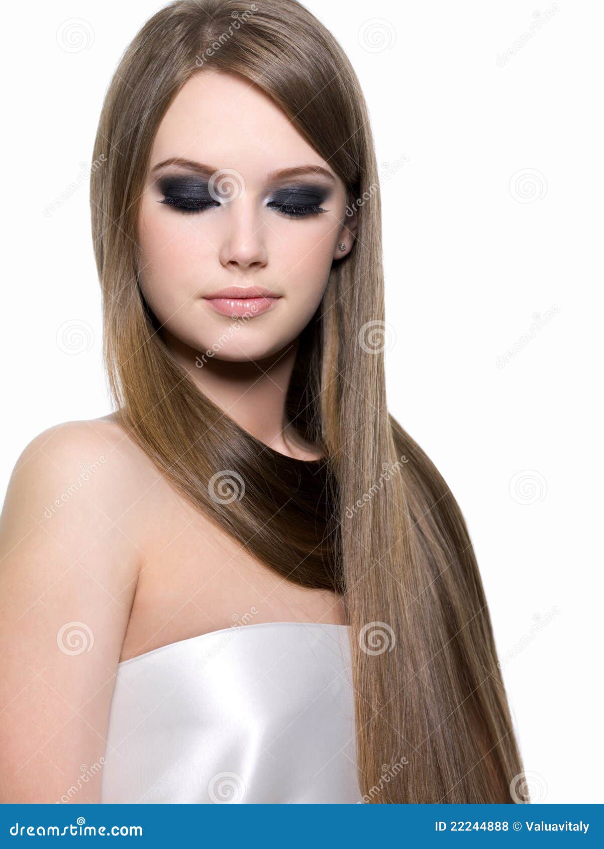Beautiful Woman with Beauty Long Hair Stock Photo - Image of gloss, long:  22244888
