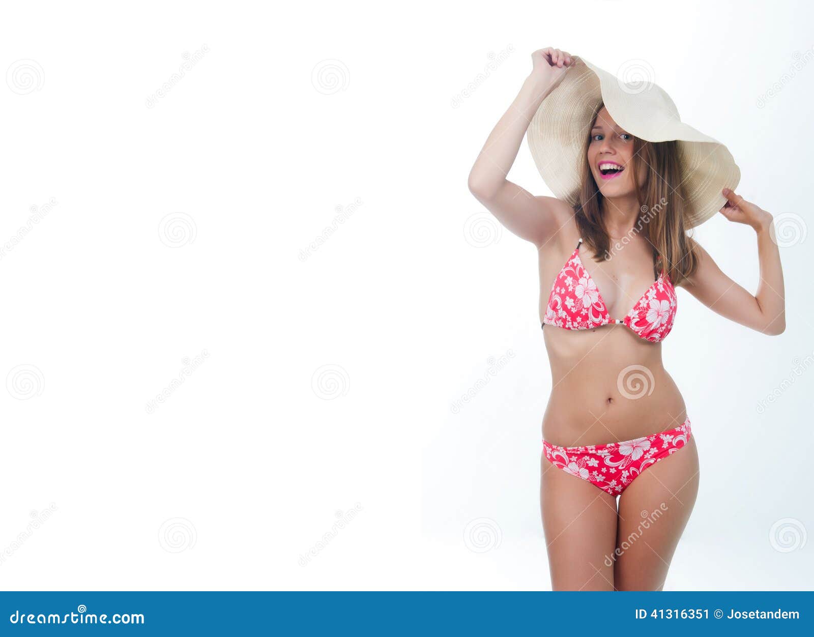 Beautiful woman in bikini stock image. Image of cute 41316351