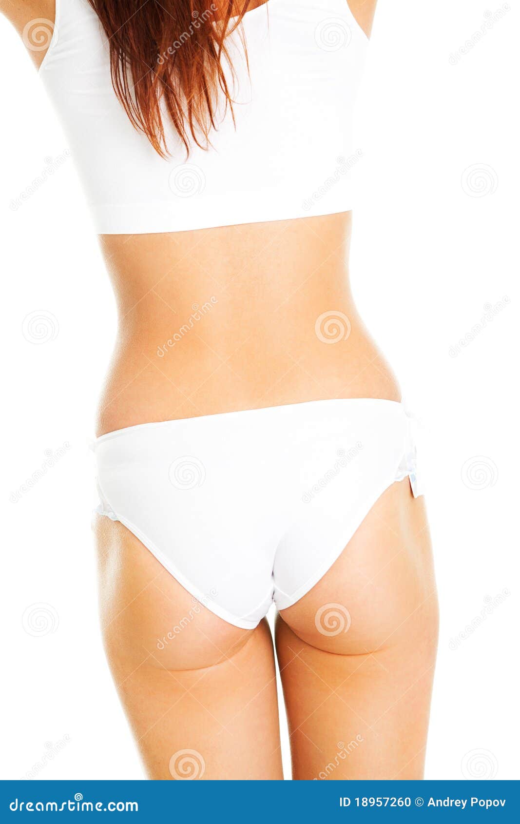 2,232 Woman White Underwear Back Stock Photos - Free & Royalty