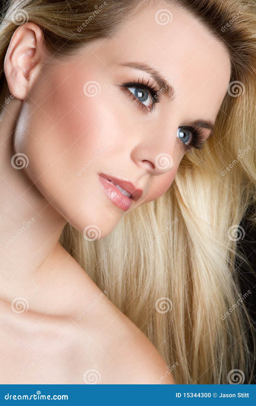 Beautiful Woman Face Stock Photo - Image: 15344300