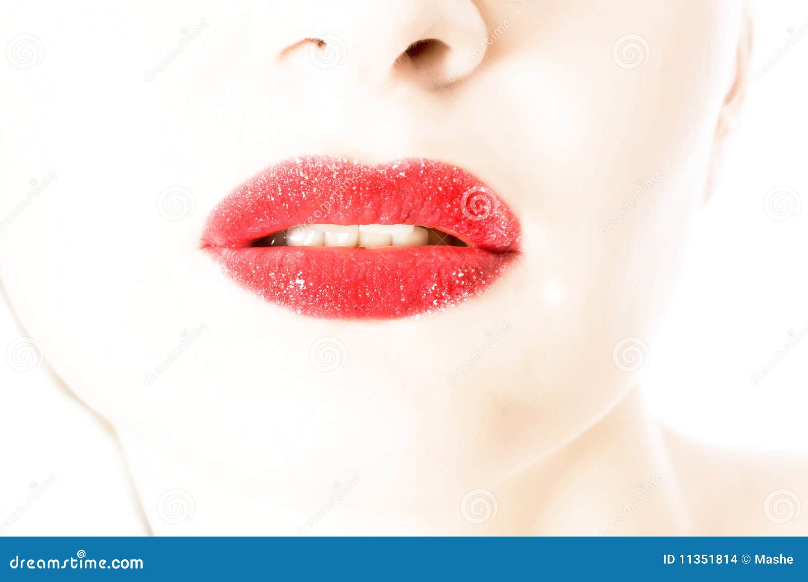 Beautiful woman lips stock photo. Image of lips, lipstick - 11351814