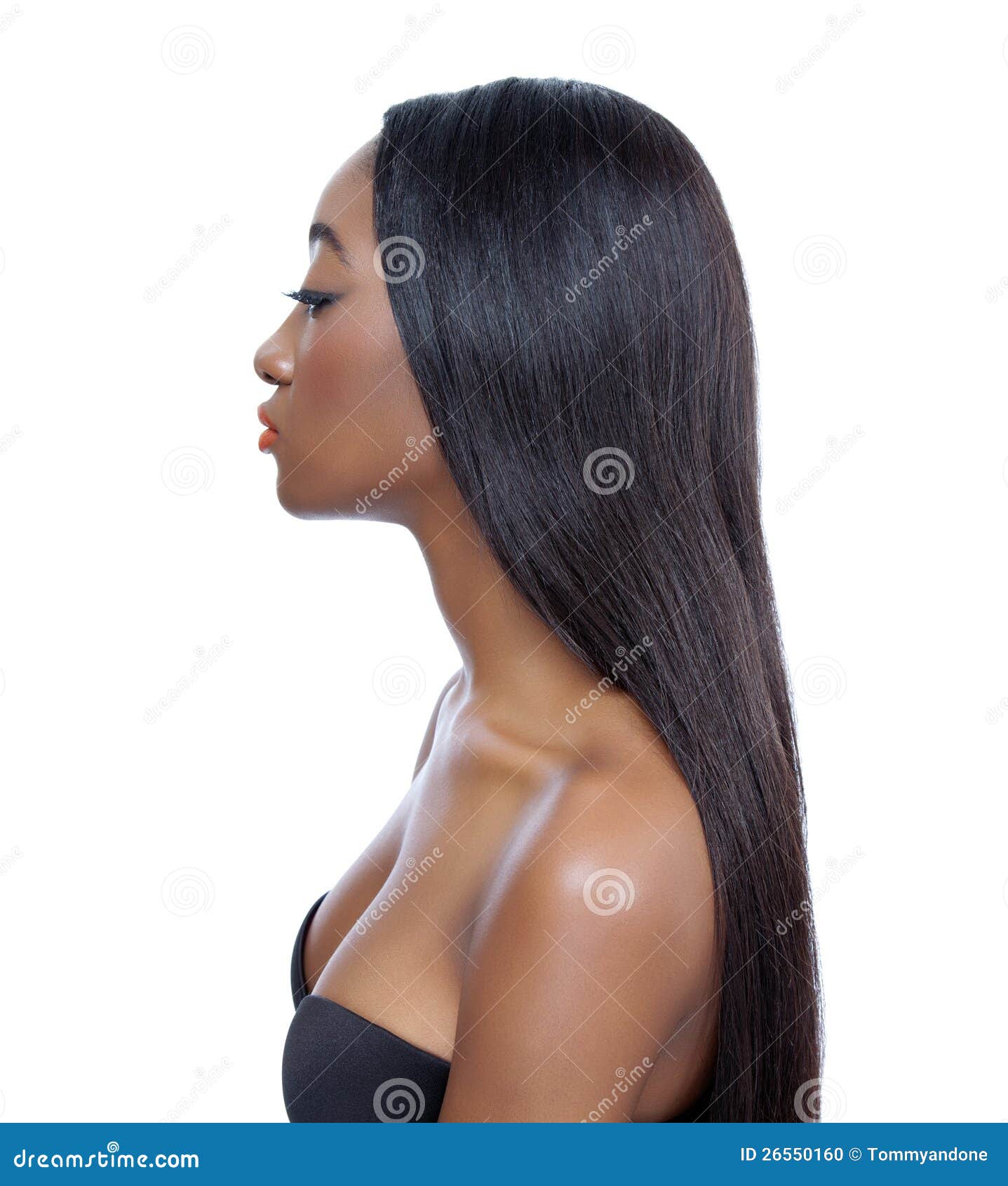 156 African American Hair Silky Woman Stock Photos - Free