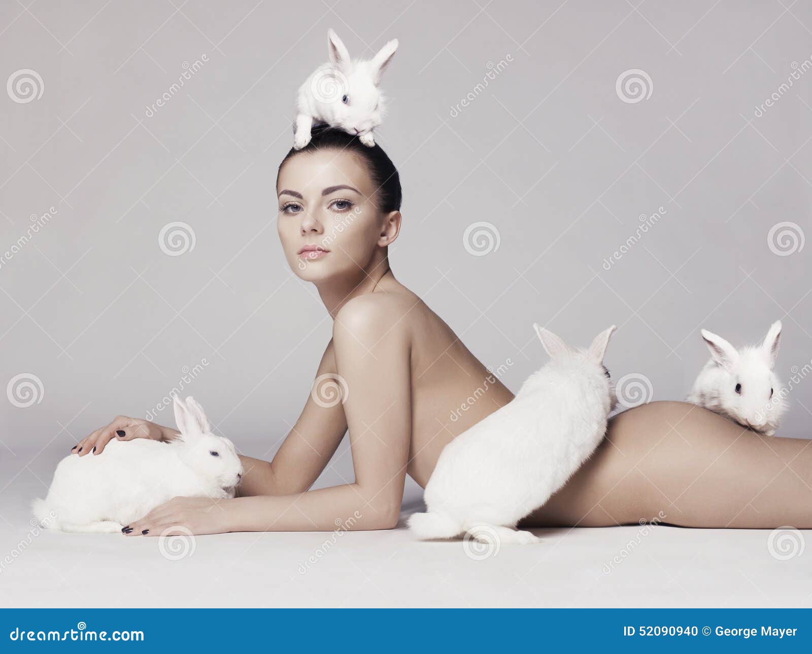 Bunny-phobic Photographer Does Nudes With Scary Bunny Masks - TheSword.com