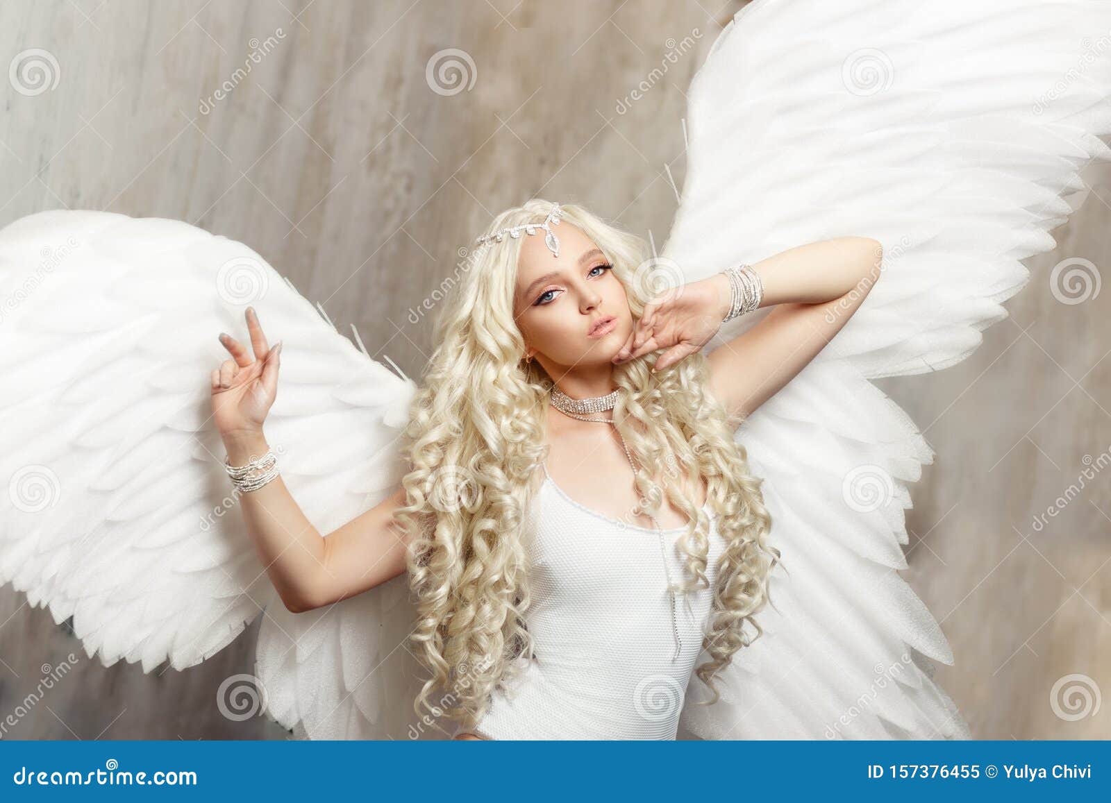 big beautiful woman angel