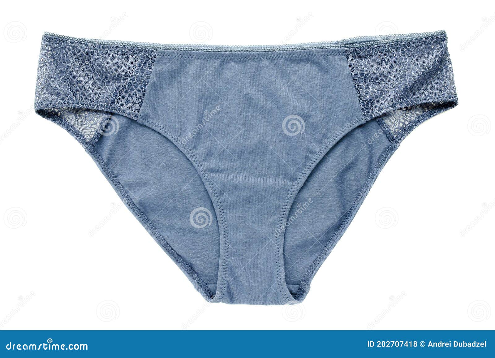 Premium Photo  Bright womens panties on a bright blue background