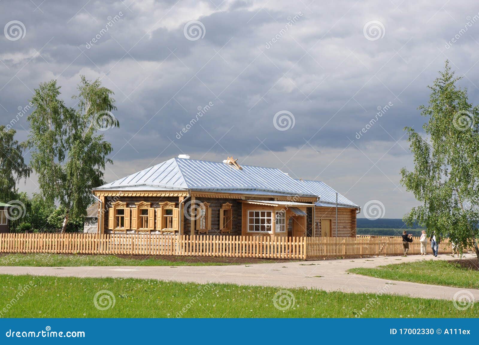 Beautiful Wooden House stock photo. Image of architecture 17002330