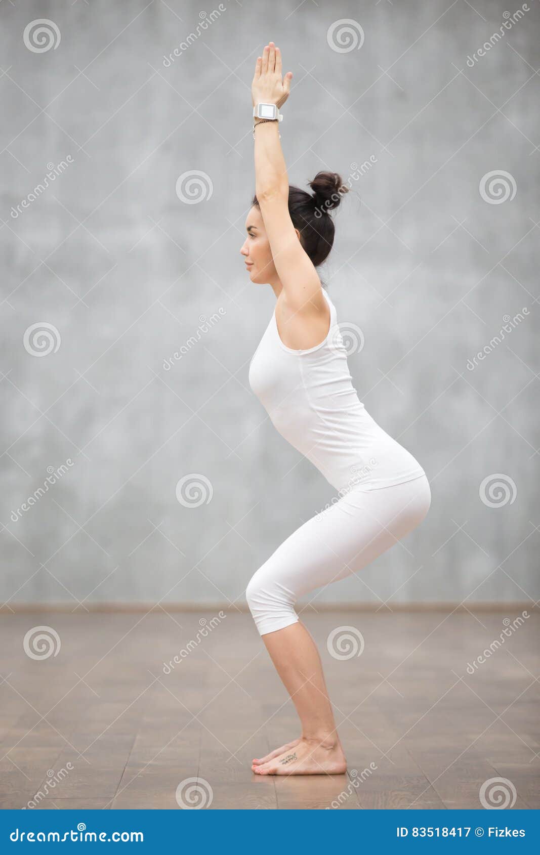 beautiful yoga: chair pose