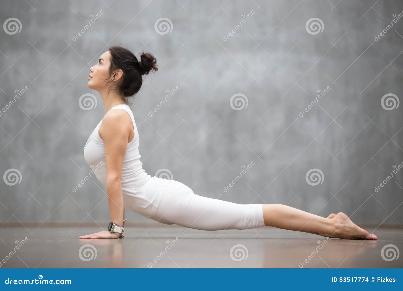 beautiful yoga: upward facing dog pose