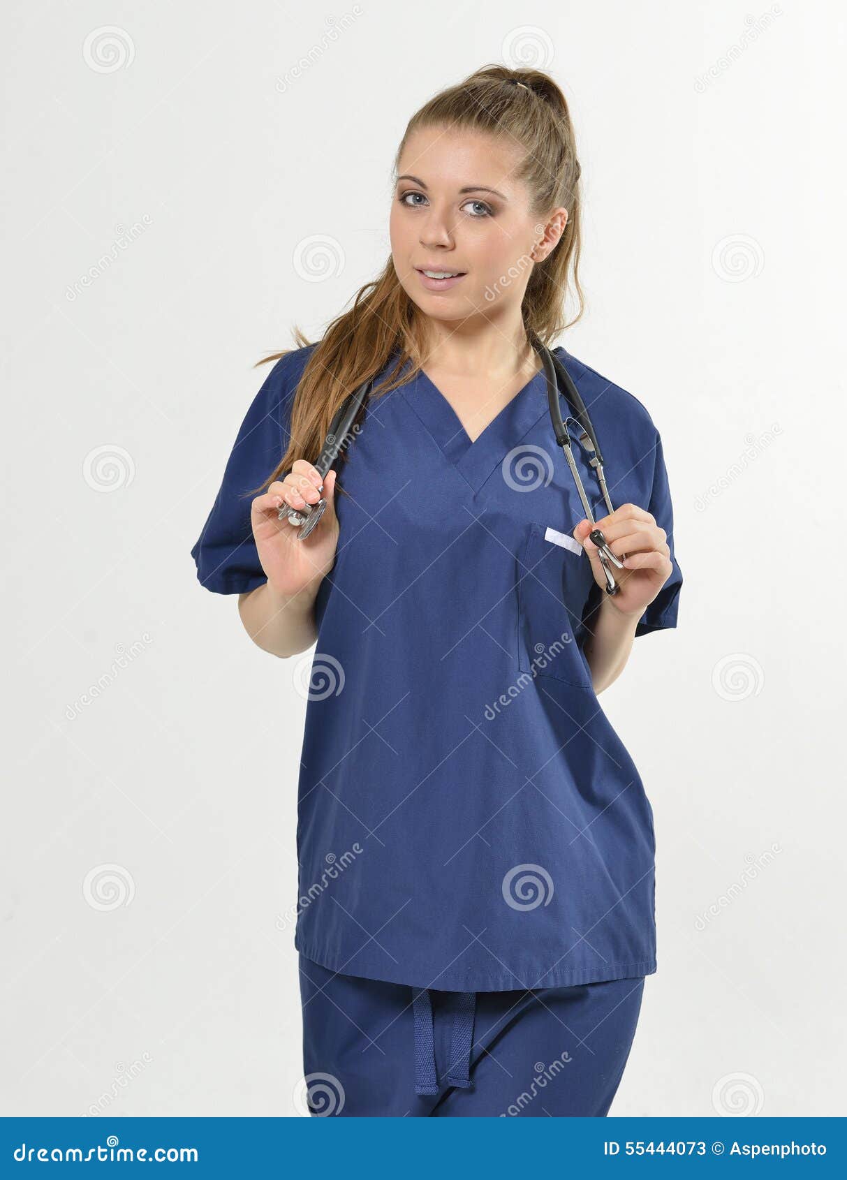 Beautiful Young Female Healthcare Professional Stock Image - Image of ...