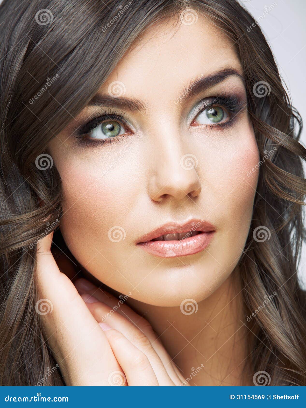 Beautiful Young Female Model Stock Image - Image of attractive, cute ...