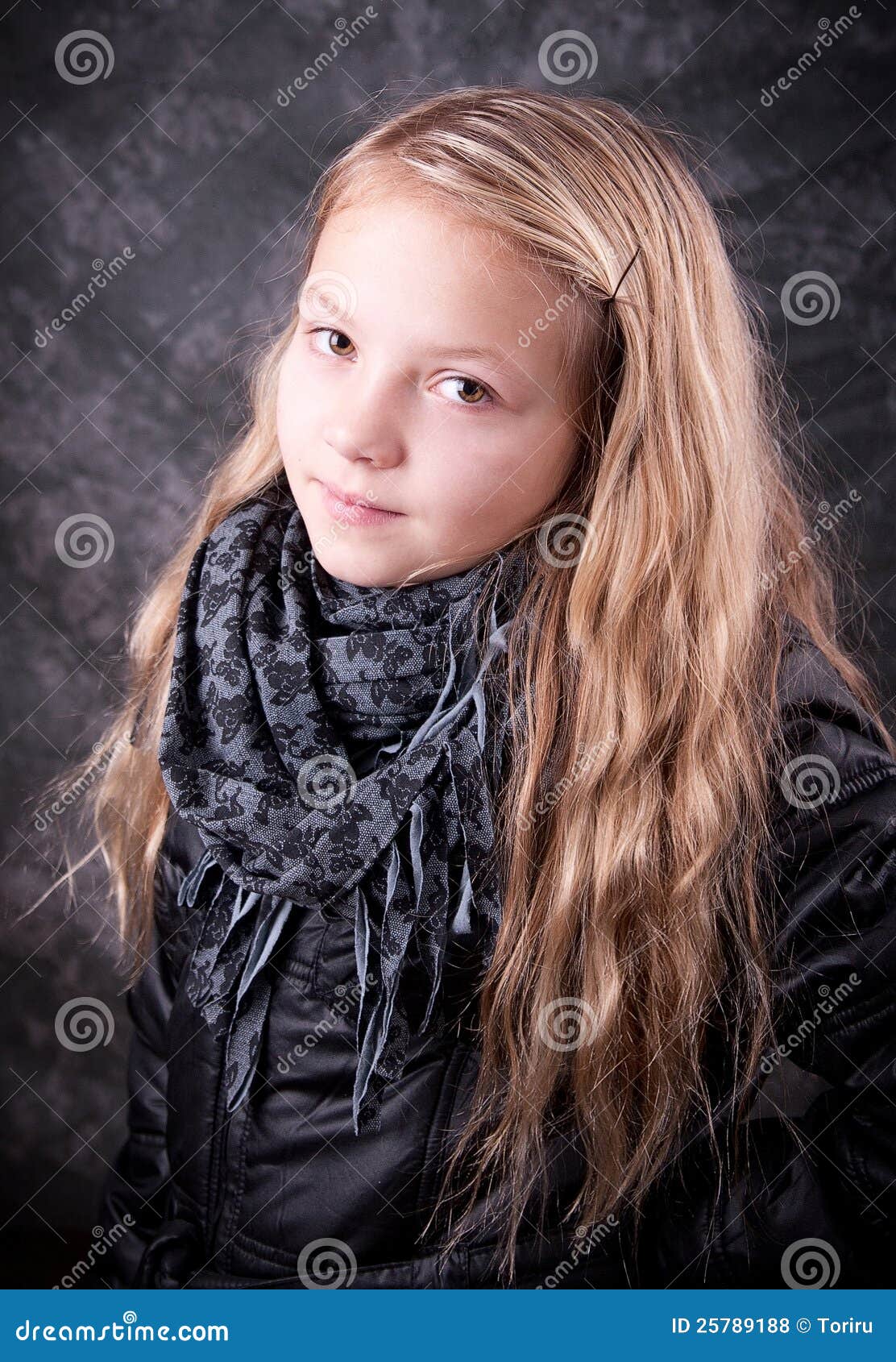 Beautiful young girl stock photo. Image of looking, girl - 25789188