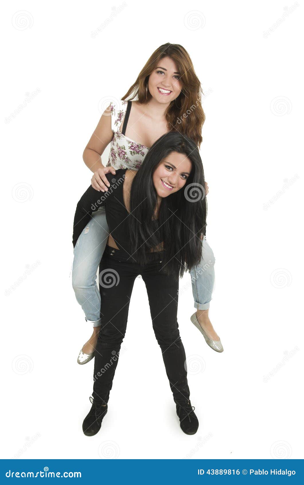 Man Giving Piggyback Ride To His Girlfriend Stock Photo - Image of  cheerful, person: 41022350