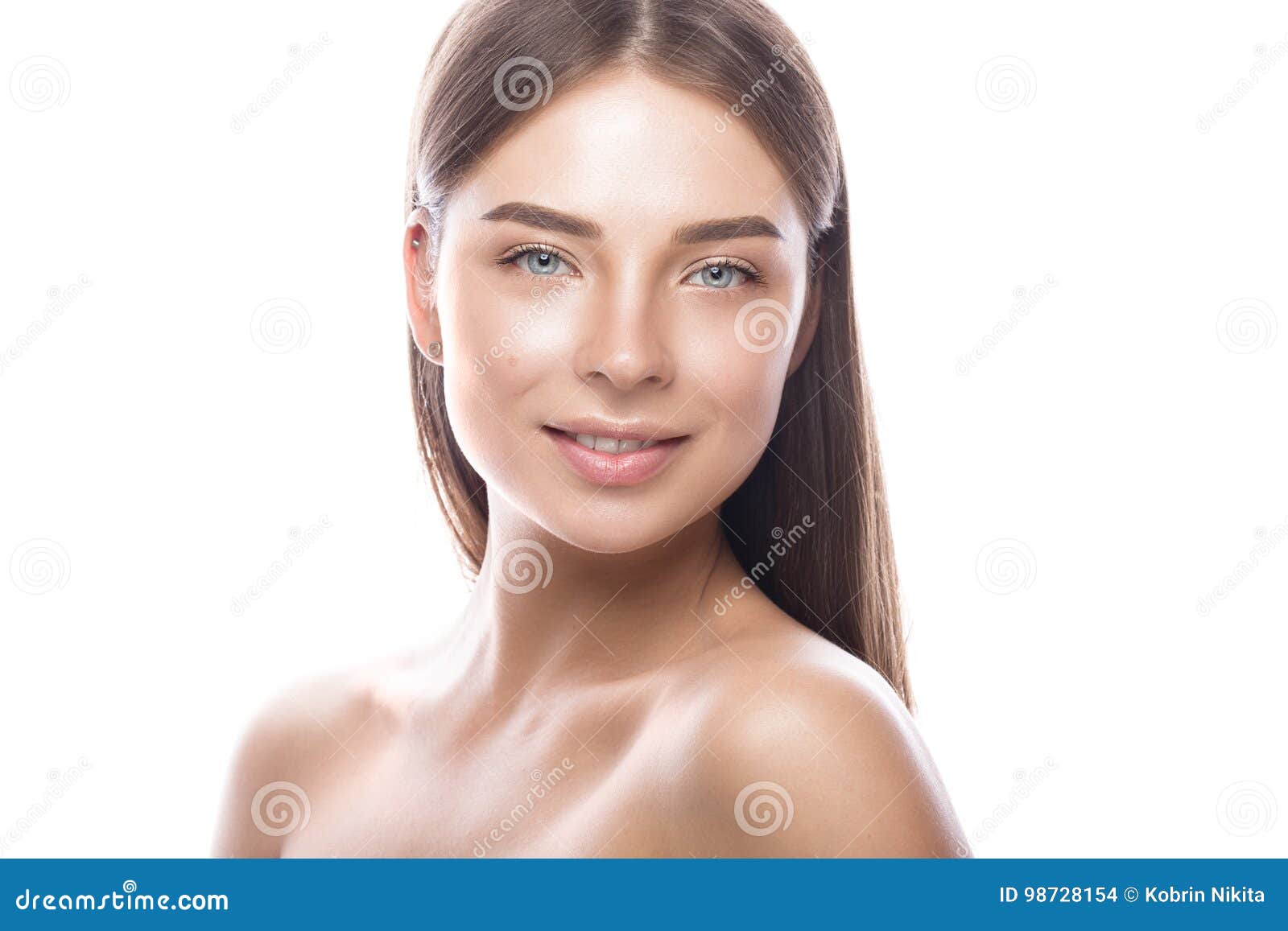 Cute Girl Face Light Skin