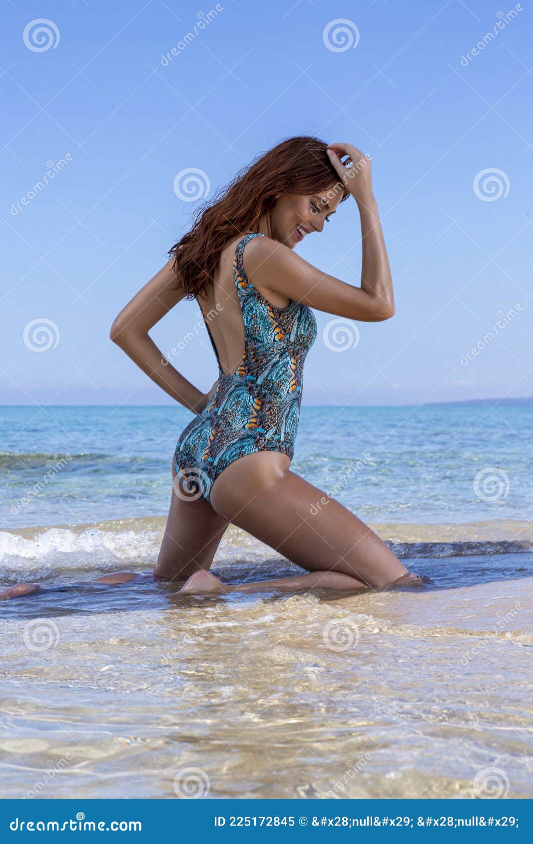 Beautiful Sexy Woman In Bikini Posing On Beach Stock Photo, Picture and  Royalty Free Image. Image 16380844.