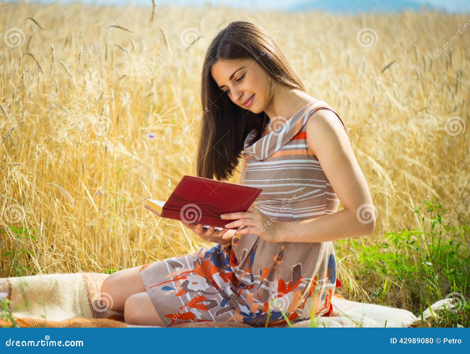 Young Girl Reading