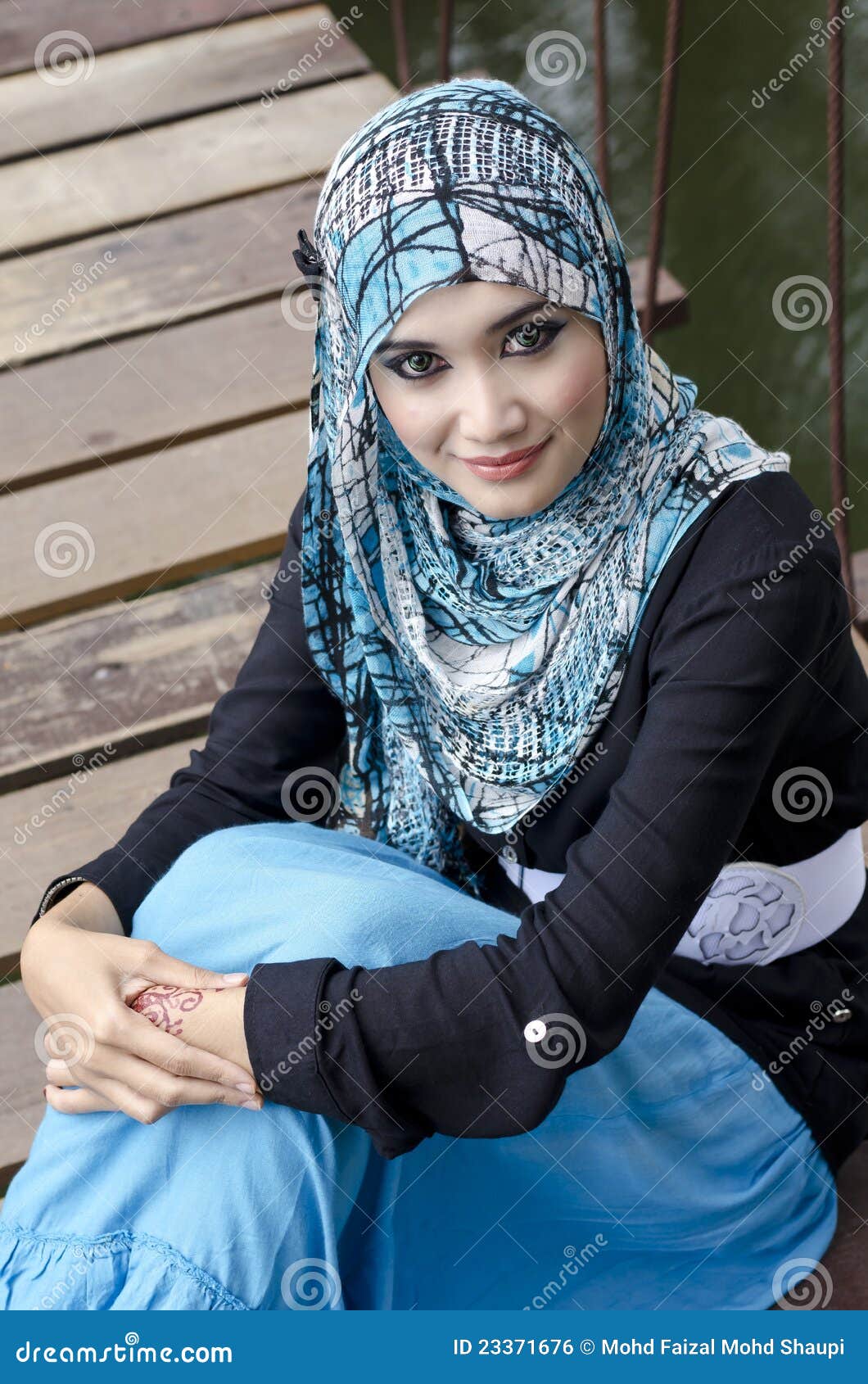  Beautiful  young muslimah  stock photo Image of muslim 