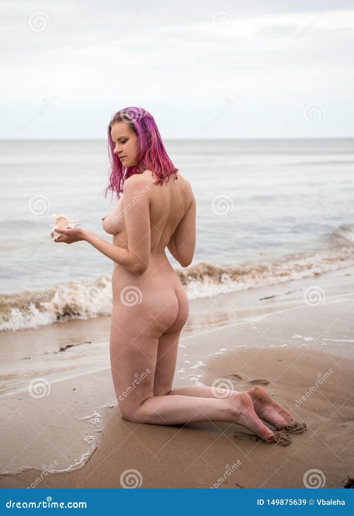 Girl naked beach Any Beach