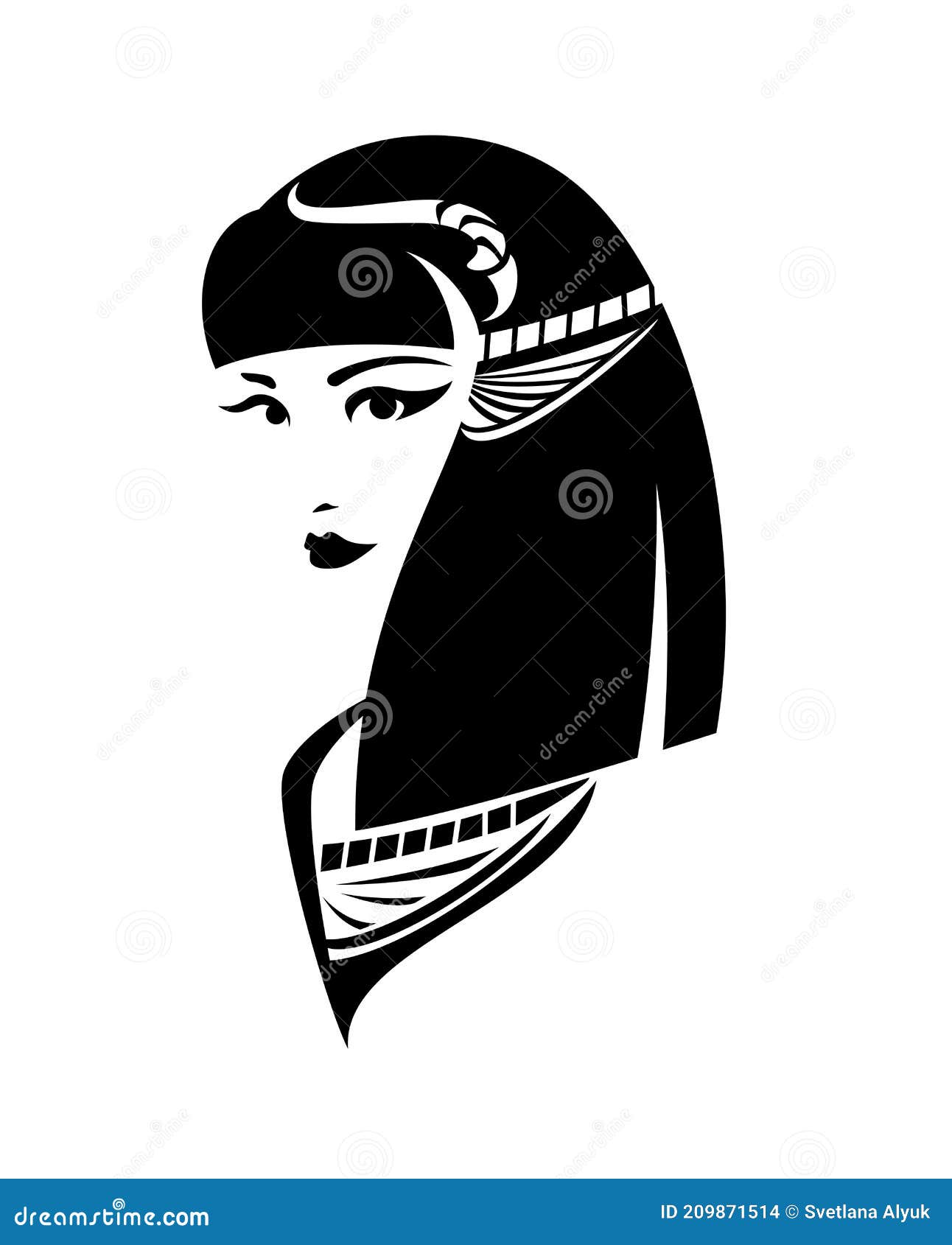 Cleopatra hookah water pipe white 