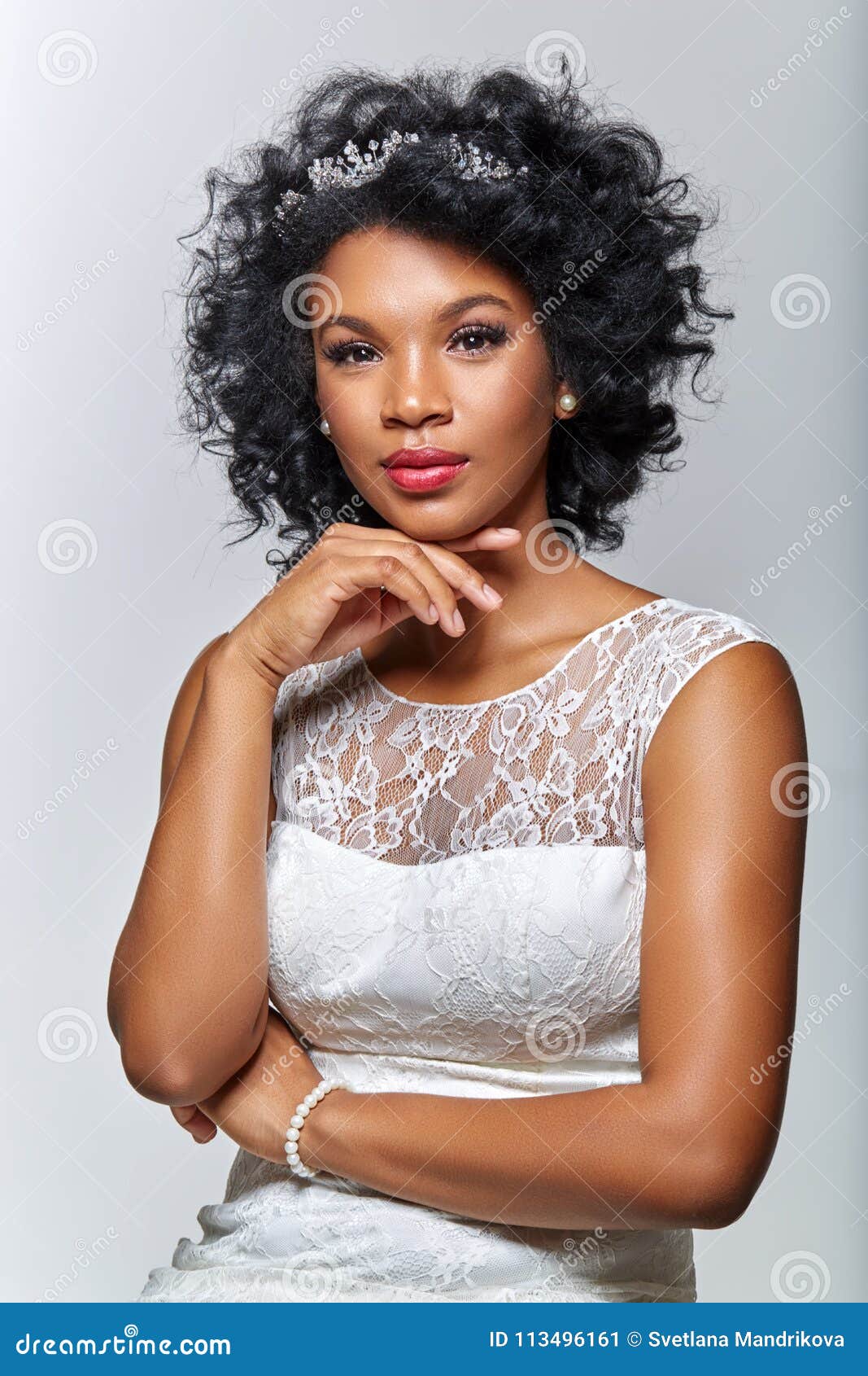 Beautiful dark  skin  bride stock image Image of beautiful 