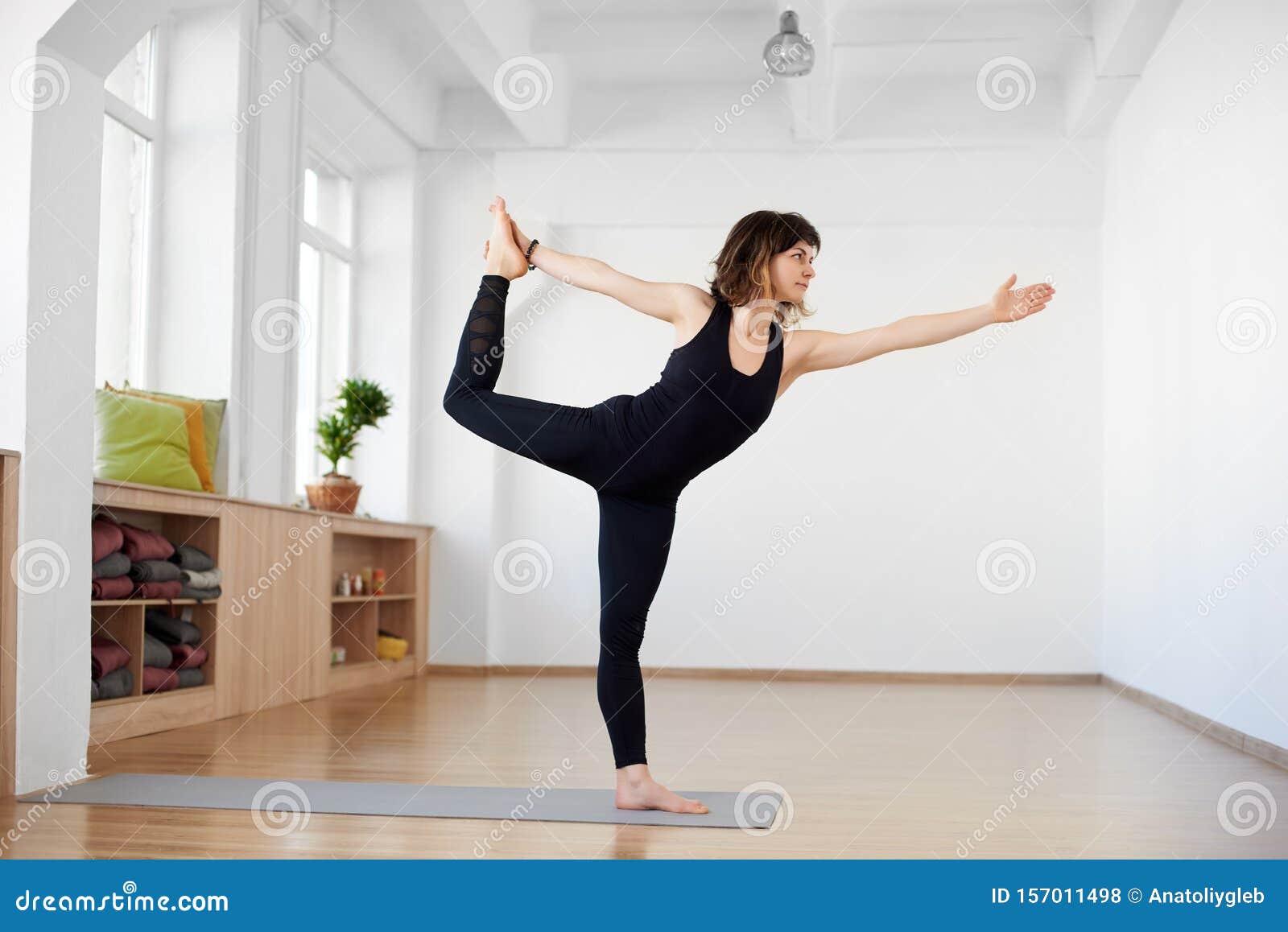 Group of People Meditation Making Sitting Yoga Pose in Luxury