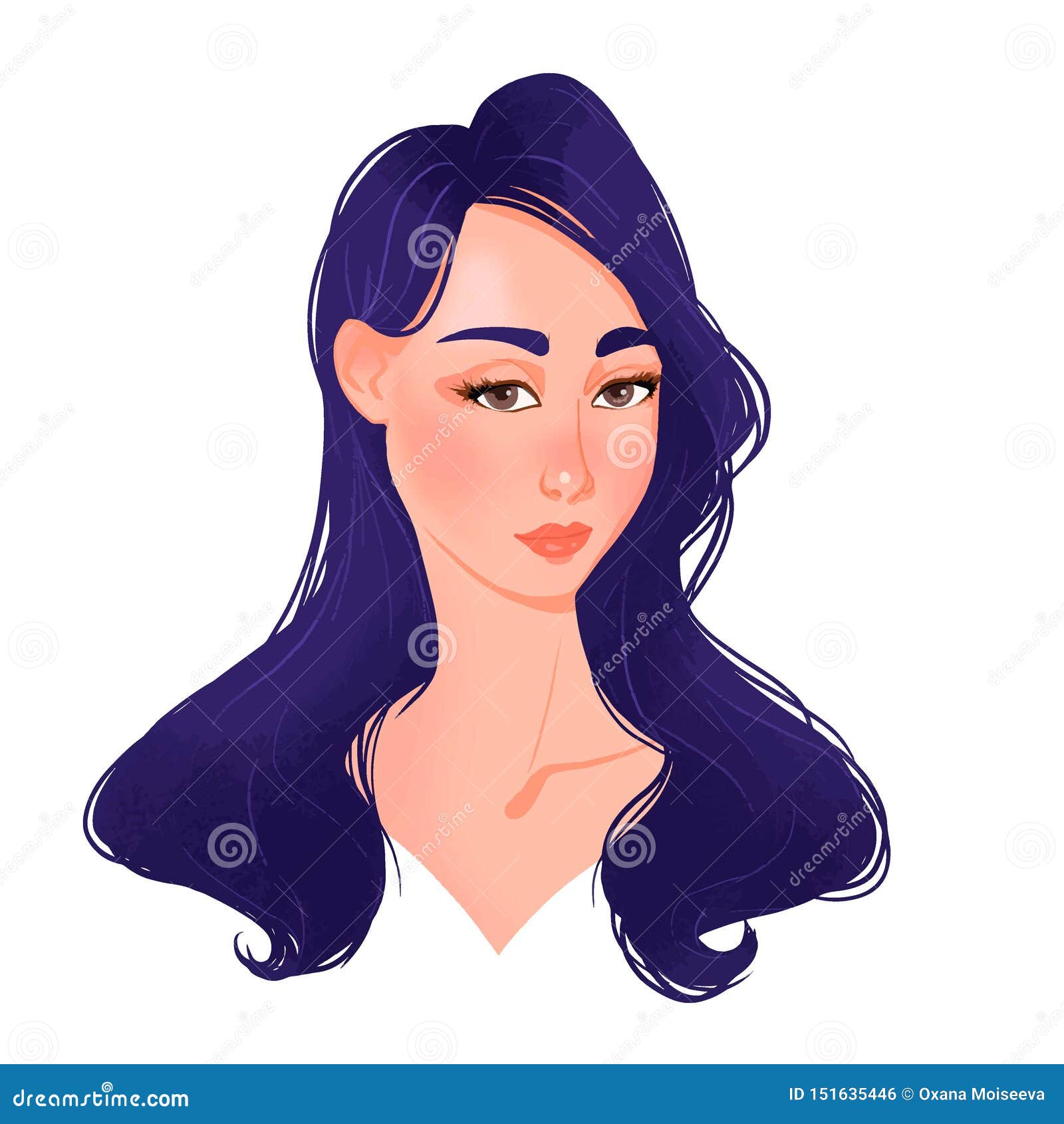 Cartoon Characters With Blue Hair Female - Most of the other major