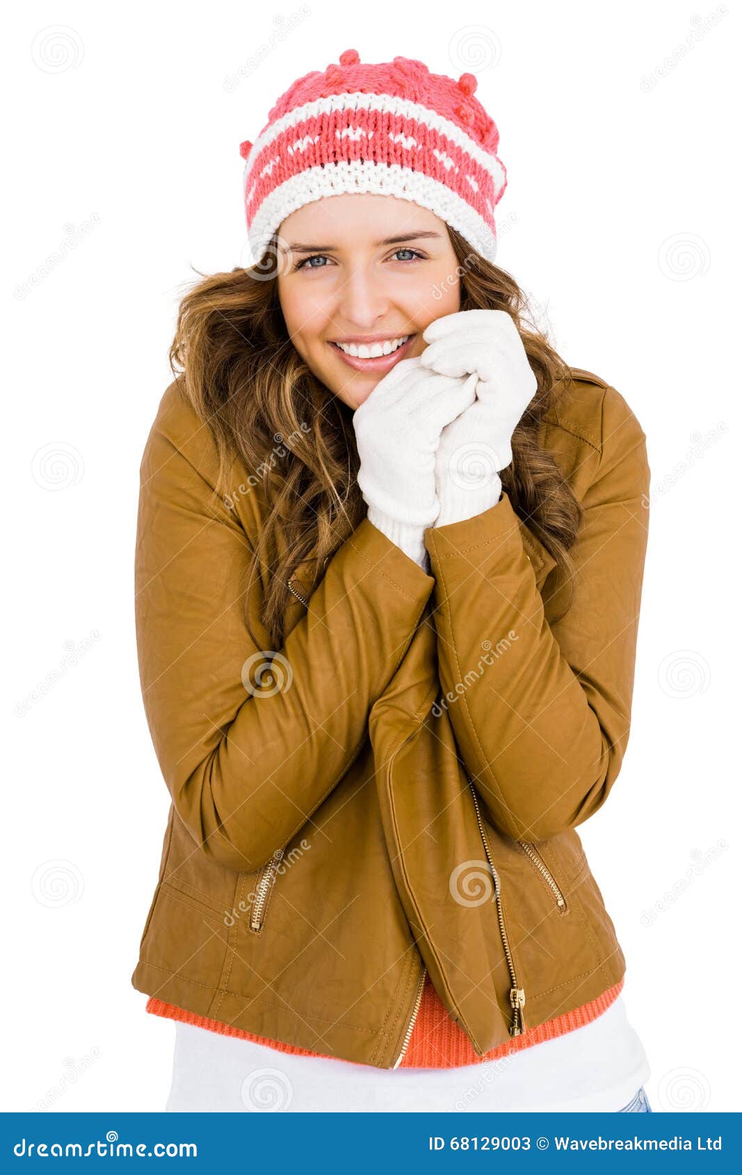 Beautiful Young Woman Shivering Stock Image - Image of gorgeous ...