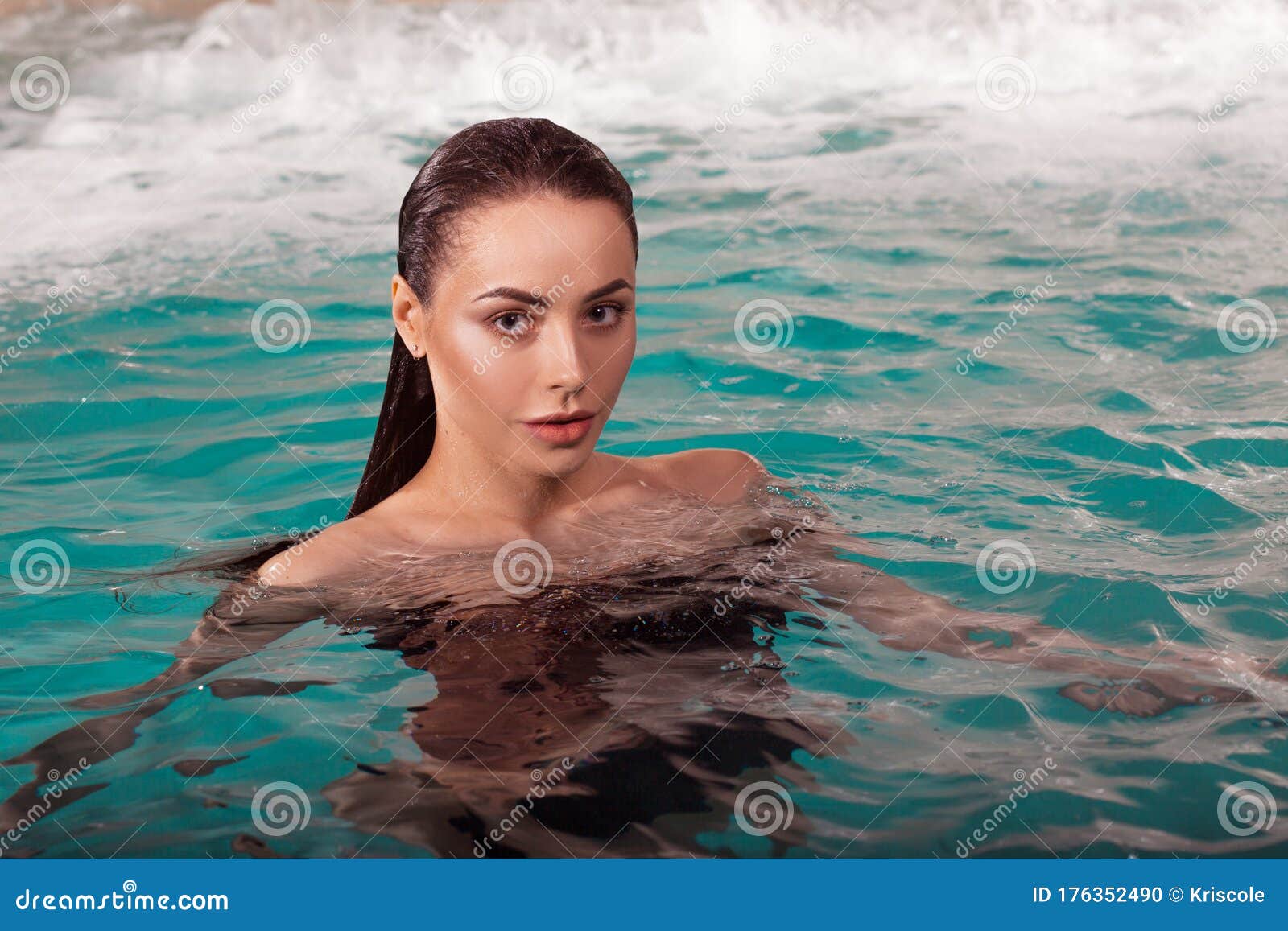 Beauty in the pool