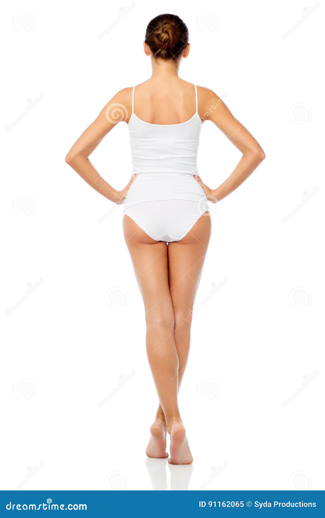 2,235 Woman White Underwear Back Stock Photos - Free & Royalty